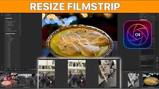 How to Resize the Thumbnails in the Filmstrip View in On1 Photo Raw [upl. by Zoha]