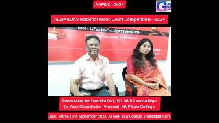 National Moot Court Competition at NVP Law College on 14th amp15th Sep 2024 [upl. by Ainivad577]