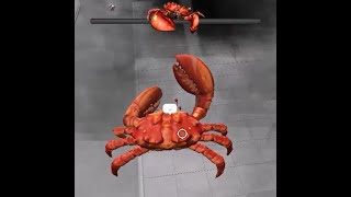 Crab Boss POV The Strongest Battlegrounds [upl. by Nohshan77]