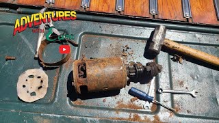 Ford Flathead V8 Starter TestRefreshRebuild [upl. by Laurie]