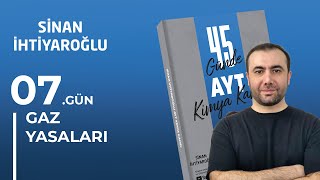 7 Gaz Yasaları  7Gün  45 Günde AYT Kimya Kampı  11Sınıf Kimya  AYT 2025 [upl. by Avihs]