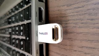 Thales FIDO Devices for Microsoft  Demo [upl. by Hesper]