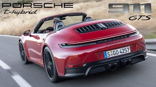 Exhaust Sound New 2025 Porsche 911 Carrera 4 GTS Cabriolet in Carmine Red [upl. by Celestyna122]