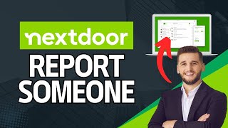 How to Report Someone on Nextdoor 2024 [upl. by Llenil]