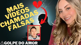 💔VÍDEO CHAMADA FALSA DOS GRINGOSAssista os stories reels e vídeos que os golpistas usam e enganam [upl. by Trisha204]