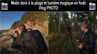 Matin Doré à la Plage et Lumière Magique en Forêt  Vlog Photo [upl. by Starinsky]