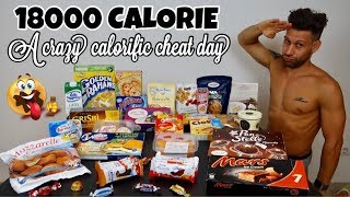 18000 Calorie Challenge  Cheat Day  Man VS Food ENG SUB [upl. by Min]