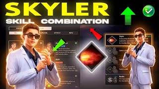 Skyler Character Combination 2024  Best character combination  Skyler character ability [upl. by Melinde]