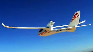 WLToys F959 Powered Glider Thermal Flying [upl. by Imar37]