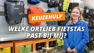 Welke Ortlieb fietstas past bij mij  Ortlieb fietstas kiezen  Obelink [upl. by Rowney]