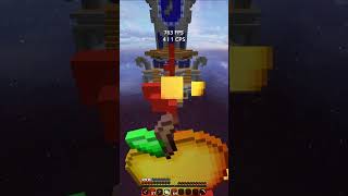 Best bridges Clutch Minecraft GamePlay Hypixel PvP Fireball Shorts Viral [upl. by Allecram]