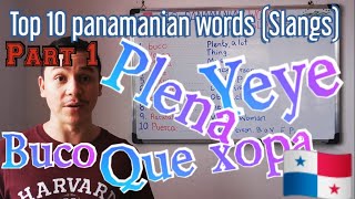 100 PANAMANIAN WORDS PART 1  100 PALABRAS PANAMEÑAS PARTE  1 PANAMANIAN SLANG [upl. by Hedva]