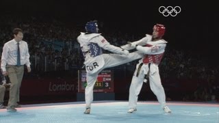 Tazegul Wins Gold in Mens Taekwondo 68kg  London 2012 Olympics [upl. by Ayikal13]