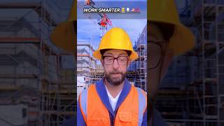 Part 74  work smarter 👷💡💯 workers construction work smart job viralvideo shorts [upl. by Stevana]