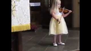 Lucia On Violin Flower Duet by Léo Delibes [upl. by Conni]