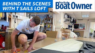 How sails are made – behind the scenes at a sail loft [upl. by Amis467]