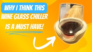 Review amp Demo of Stemless Wine Glass Chiller [upl. by Masha66]