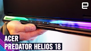 Acer Predator Helios 18 handson at CES 2024 [upl. by Repohtsirhc]