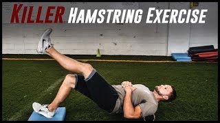 Killer Hamstring Exercise No Machine  Overtime Athletes [upl. by Jacobah82]