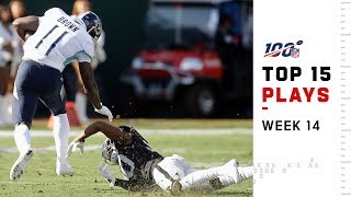 Top 15 Plays from Week 14  NFL 2019 Highlights [upl. by Aiepoissac770]