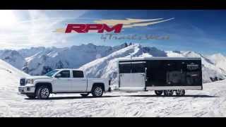 Trails West RPM Snowmobile Trailer [upl. by Leoy320]