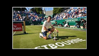 Tennis Mischa Zverev holt ersten Titel auf Rasen  Sieg im Finale gegen Lacko [upl. by Bosch875]