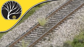 How To Model Realistic Ballast  Woodland Scenics  Model Scenery [upl. by Yasdnil255]