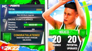 How to Get SHOOTING BADGES FAST on NBA 2K22 Best Shooting Badge Method Get badges FAST in 2K22 [upl. by Adnwahsal]