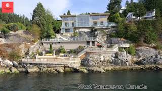 Touring a 10000000 Modern West Vancouver House [upl. by Jesselyn]