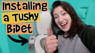 How to Install a Tushy Classic Bidet  Step by Step Guide to Installing the Tushy Bidet Attachment [upl. by Firehs]