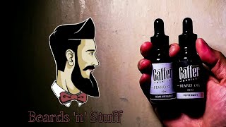 GAFFER Manila Beard Oil │ Product Review │ Beards n Stuff [upl. by Zosima]