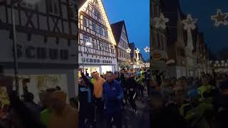 Silvesterlauf 2023  Tecklauf  Zieleinlauf am Rathaus Kirchheim unter Teck [upl. by Euqinomad621]