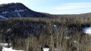 180 Degree Spin  Lutsen Mountains from Eagle Ridge Resort [upl. by Jala575]