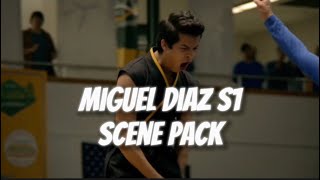 Migue Diaz Cobra Kai Season 1 Scene Pack Twixtor [upl. by Annehs997]