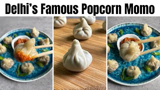 Delhi’s Famous Popcorn Momo Recipe [upl. by Amikehs418]