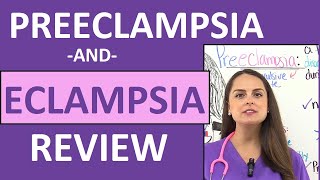 Preeclampsia Eclampsia in Pregnancy Nursing Review Pathophysiology Symptoms NCLEX [upl. by Peggie]