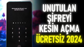 UNUTULAN Android Ekran Şifresi Kırma 2024 Telefon Parola SIFIRLAMA [upl. by Natascha]