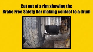 BRAKE FREE Safety Bar  HOW TO RELEASE FROZEN BRAKES without crawling underneath [upl. by Tiffa633]