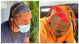 Braids For Men  Hairstyles For ShortMediumLong Hair  Curly amp Straight Hair Types [upl. by Eanat897]