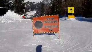 Skiing 2019 in Marilleva black piste 26 [upl. by Arianie]