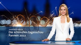 Jahresrückblick Die schönsten TagesschauPannen 2022 [upl. by Arihsay]