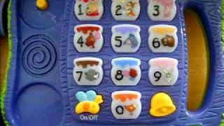 VTech teach and learn phone Pooh [upl. by Emlin50]