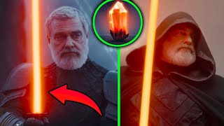 Why Is His Lightsaber Color ORANGE RED  Ahsoka Trailer Explained [upl. by Gianina]