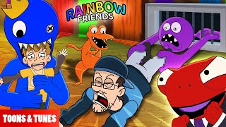 Rainbow Friends are not Our Friends 🌈 FGTeeV Animation [upl. by Andee]