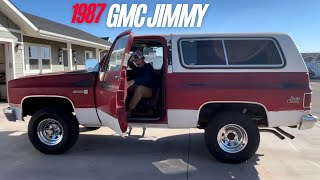 1987 GMC Jimmy  AZ TRUCK  Very Original  Walk Around [upl. by Abbub]