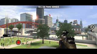 Pure Sniper Z25 Mission 9 Parcel Bomb Kill The Phone Bomber [upl. by Ness]