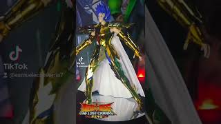 Manigoldo santo dorado de Cáncer lostcanvas saintseiya collection anime goldsaint shorts fyp [upl. by Nidak262]