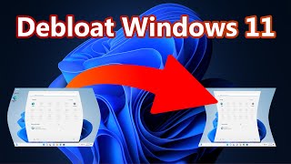 Want to remove all the bloatware that comes with Windows 11 Lets Debloat Windows11 unused apps [upl. by Edas]