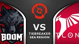 BOOM vs TALON  KING OF SEA EPIC TIEBREAKER  DPC 2022 SEA TOUR 3 SUMMER Dota 2 Highlights [upl. by Ellen650]