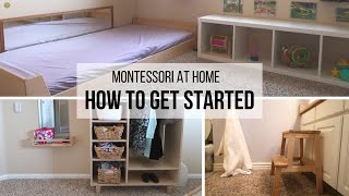 MONTESSORI AT HOME How to Start in 5 Steps [upl. by Vania39]